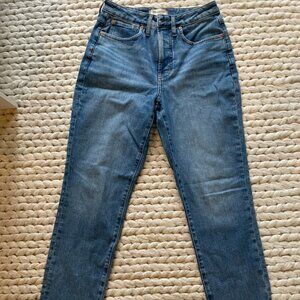 Madewell Curvy Mid Rise Perfect Vintage Jean